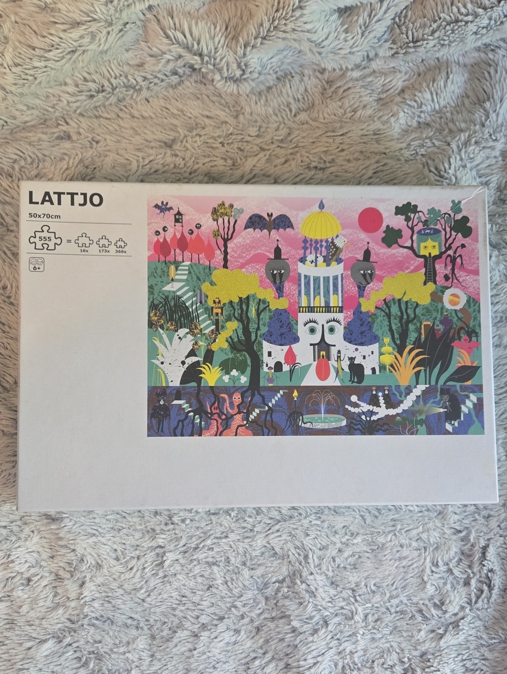 Ikea LATTJO Colorful Fantasy Jigsaw Puzzle 500 + Pieces